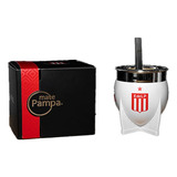 Mate Pampa Imperial Xl Estudiantes De La Plata + Bombilla 