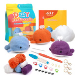 Zmaagg Kit De Ganchillo Para Principiantes, Kit De Animales 