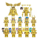 12 Cavaleiros De Ouro Estilo Lego  Os Cavaleiros Do Zodíaco 