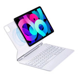 Teclado Magic Keyboard Para iPad Pro 11 iPad Air 4/5 10.9 Color Blanco