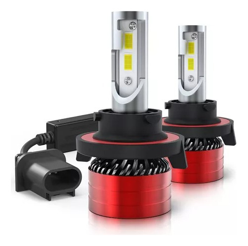 Kit Focos Led 9008 H13 Luz Alta Y Baja Para Ford 25000 Lm 