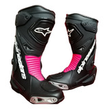 Botas Alpi Motociclista Protección Dama