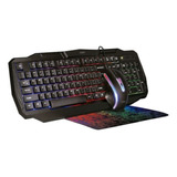 Nex Combo Gamer 3 En 1 (mouse + Teclado + Mousepad)