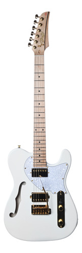 Guitarra Seizi Katana Kabuki Hh - White Gold