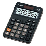 Calculadora Casio Mx-12b-bk-w-dc Color Negro