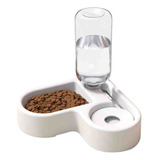 A Recipiente Automático De Comida Y Agua Para Perros, Gatos