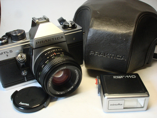 Reflex Praktica Mtl5 Alemana Manual  Perfecta Gtía 6 Meses