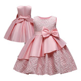 Lindo Vestido Princesa Niña Fiesta Bautizo Y Navidad T 2-12 