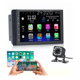 2g+32g 7 Pulgadas Coche Estereo Android Gps Doble Din Camara