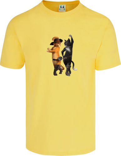 Playera Gato Con Botas Shrek Mod. 0016 12 Colores