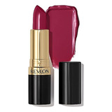 Labial Revlon Lipstick Super Lustrous Color Bombshell Red Cremoso