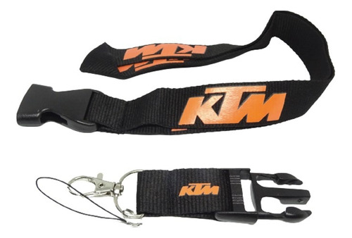 Cuerda Colgante Cordon Cuello Llaver Para Moto Logo Marc Ktm