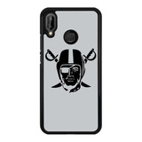 Funda Protector Para Huawei Las Vegas Raiders Nfl Logo 02