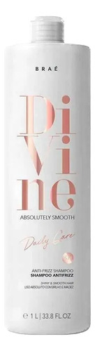 Shampoo Antifrizz Braé Divine Absolutely Smooth 1 Litro