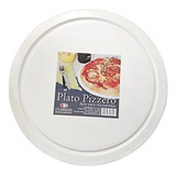 Tabla Pizzera Plato Plástico 35 Cm Apto Microonda Colombraro