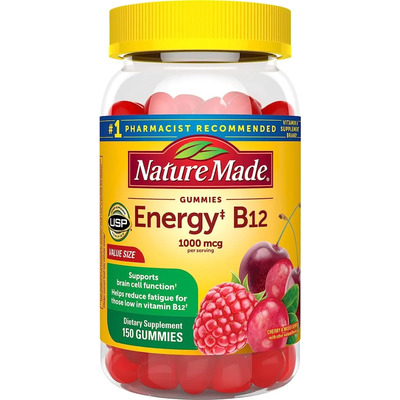 Nature Made Vitamina B12 Energia 1000 Mcg 150 Gomitas Sabor Berrys | Envío gratis