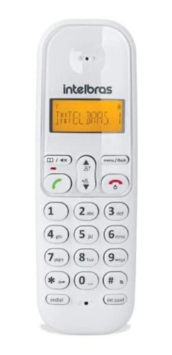 Telefone Sem Fio Com Identificador Intelbras Ts3110 Vermelho