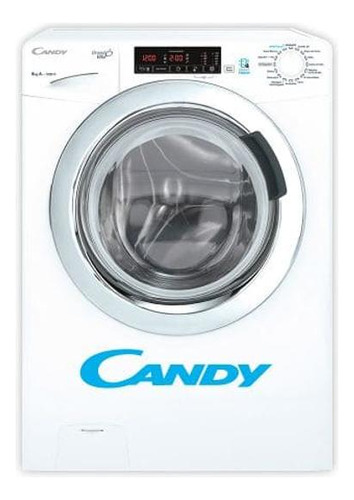 Lavarropas Candy Gvs128t 8kg 1200rpm Blanco Smart Touch