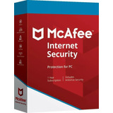 Mcafee Internet Security 5 Dispositivos 1 Año Key