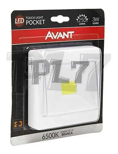 Luminária Led Portátil Touch Light Pocket 3w - Avant