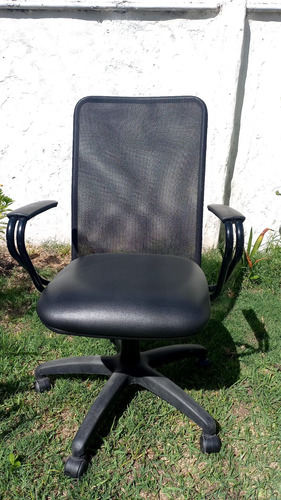 Sillón Ejecutivo Respaldo Economalla Ergonómica C Ruedas