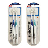 Cepillo Dental Sensodyne Sensitive Care Pack X4