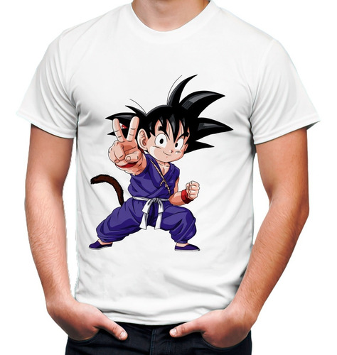 Playera Anime Manga Son Goku Dragon Ball #525