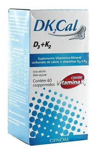 Dk2cal Com 60 Comprimidos