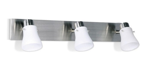 Aplique / Spot 3 Luces Cook Acero , Apto G9 Led Dabor