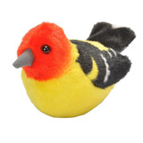 Wild Republic Audubon Birds Western Tanager Plush Con Autént