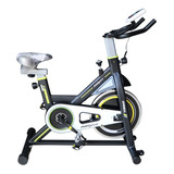 Bicicleta Spinning Estática, Monitor, Volante 13 K Profit