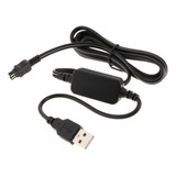 Usb Cable De Cargador De Alimentación Ac-l200 Para Sony