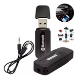 Adaptador Bluetooth Usb P2 Áudio Carro Stereo Transmissor