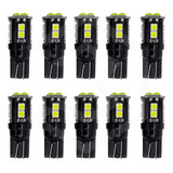 Kit 5 Par De Focos De Pellizco 12 Led Canbus Smd 