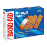 Band-aid Curitas De Tela - 25x76mm - 2 Cajas De 100