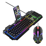 Dototo Teclado Mecanico,kit Teclado Y Mouse Alambrico Gamer