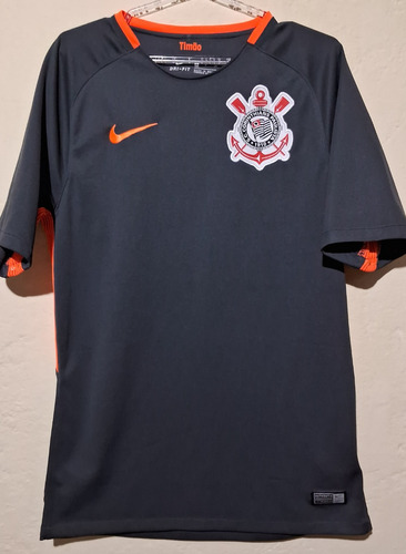 2017-3 (p) Camisa Corinthians Grafite Laranja