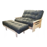 Futon Cama Sillon 2 Cuerpos Colchon - Fadimar