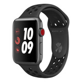 Apple Watch Nike+ Series 3 42mm Gps+cel Cinza Original Apple