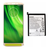 Tela Display Touch Para Moto G6 Play Dourado + Bateria