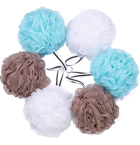 Esponja De Ducha Bath Loofah, Puf, Exfoliante Corporal S...