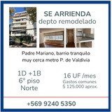 Excelente Departamento Totalmente Remodelado Padre Mariano 