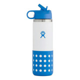 Botella Térmica Niños Pico Bebedor Hydro Flask 591ml Azul