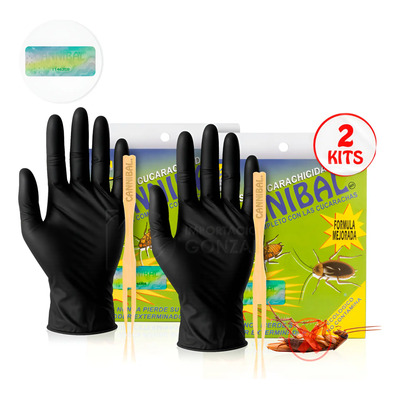 Mata Cucarachas Veneno Cannibal® 2 Cajas Exterminador Plaga | Meses sin interés