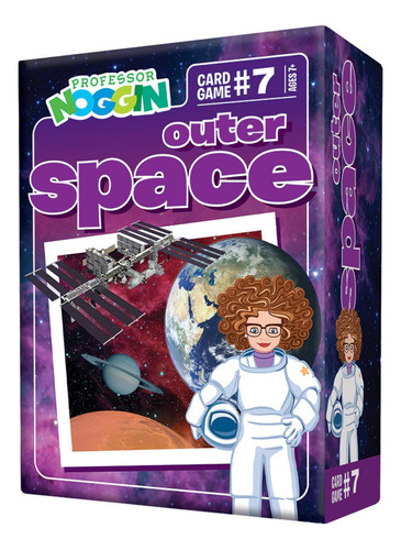 Professor Noggins Outer Space - Juego De Cartas De Trivia P.