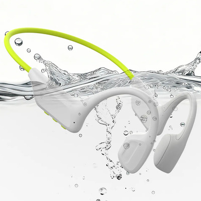 Gris Auriculares Deportivos De Natación De Conducción Ósea Ipx8, Puede Nadar 1.5 Metros De Profundidad Bajo El Agua,memoria Grande De32g,modo Dual Mp3\u002Fbluetooth,9 Horas De Gran Duracion De La Bateria | Meses sin interés