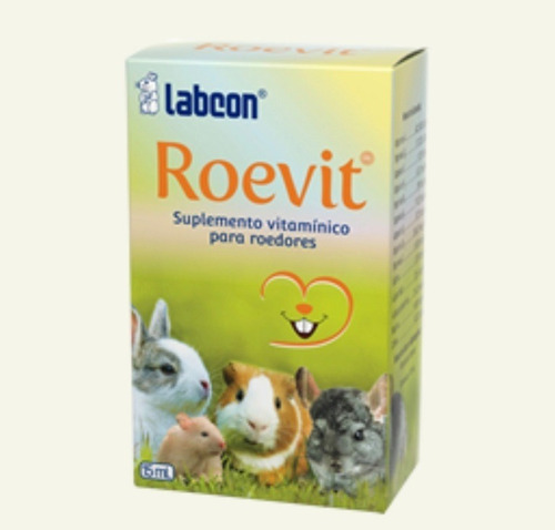 Alcon Labcon Roevit Vitamina Para Roedores 15ml