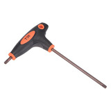 Llave Torx T30 Antimanipulación, Mango En T De Mango, Acero