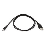 Cable Usb Mini-b Negro 3 Pies.