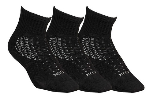 Medias Sox ® Caña Corta Pack X3 Unisex Running Ciclismo 